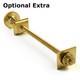 OE-W-TRS-LUX-UB - Jaguar Thermostatic Radiator Valve - Unlacquered Brass (Straight TRV) OE-W-TRS-LUX-UB - Jaguar Thermostatic Radiator Valve - Unlacquered Brass (Straight TRV)